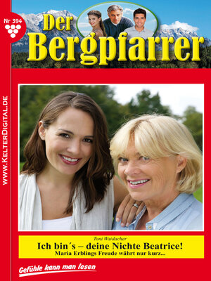 cover image of Der Bergpfarrer 394 – Heimatroman